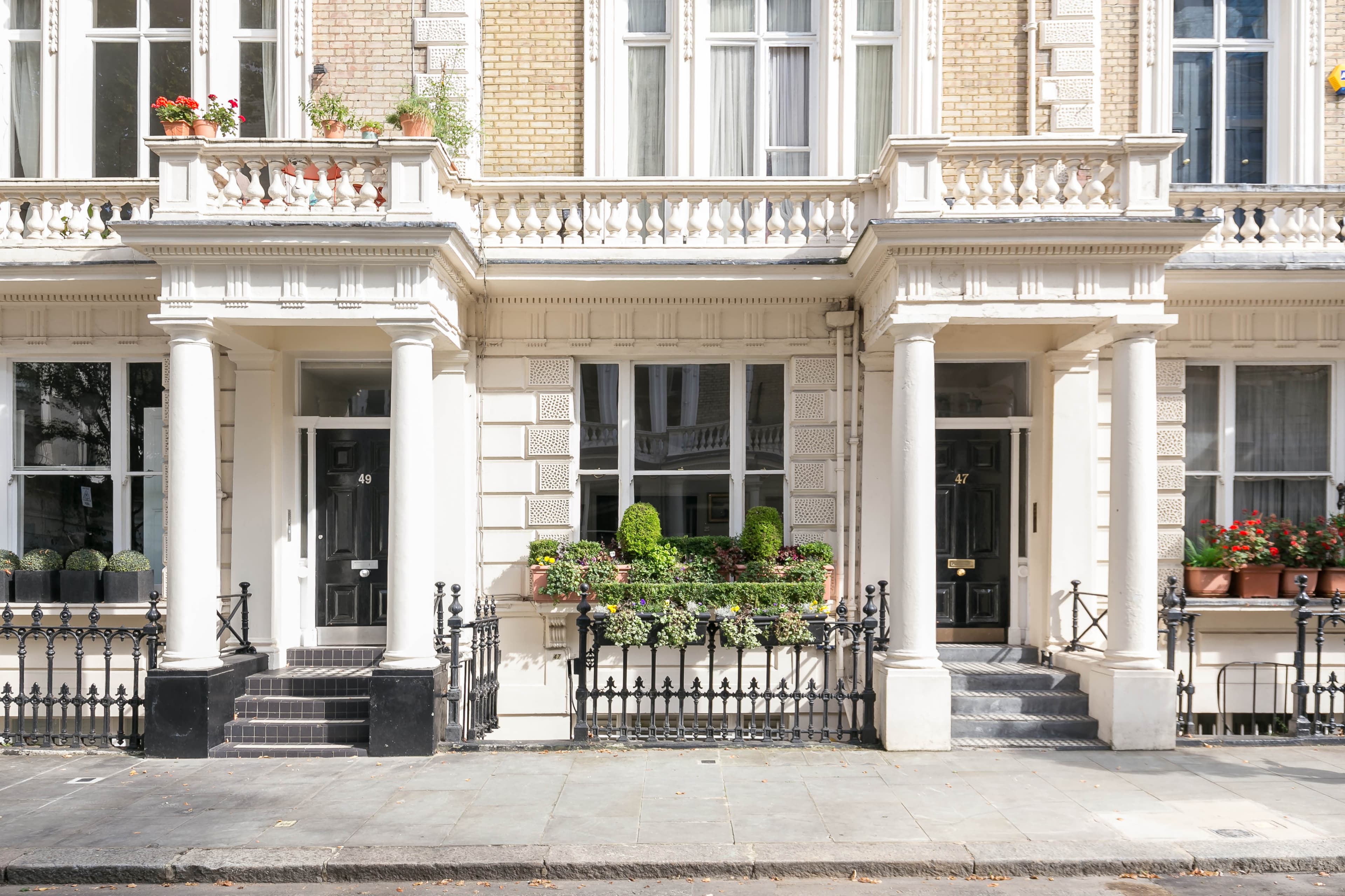 Victorian building exterior